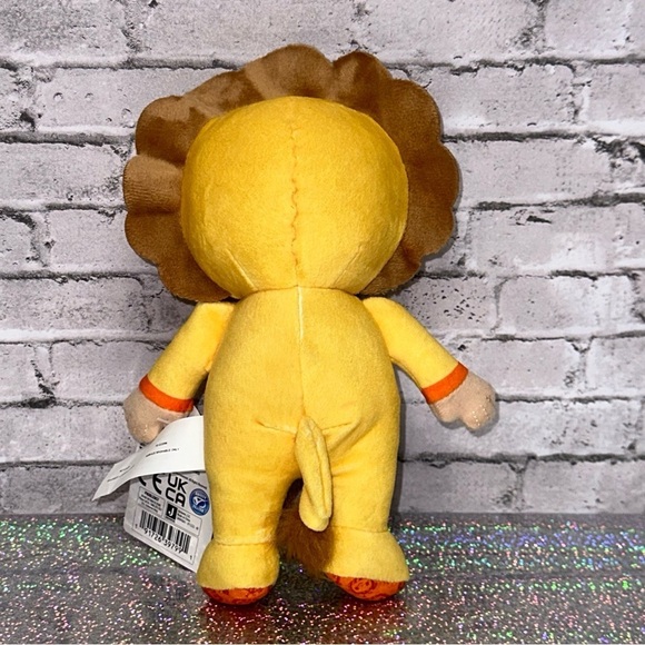 CoComelon JJ Lion Little Plush Doll 8 in. Plastic Face Soft Toy NEW NWT - Picture 3 of 15